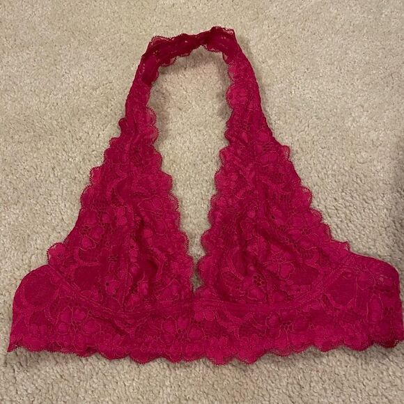 NWT Free People Lace Bralette in Petunia - Picture 4 of 7